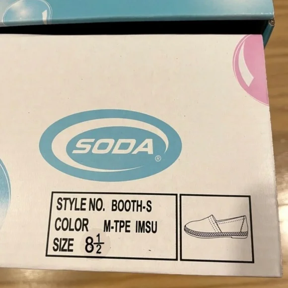 🥿🥿 NEW Soda Shoes Taupe Seanna Flats Size 8.5 New in Box Style # Booth-S - Picture 9 of 9